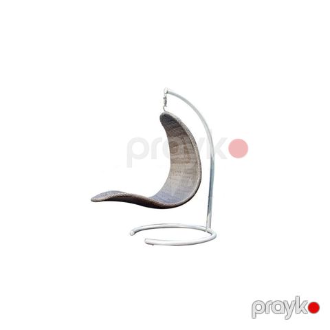 Asma kreslo üçün döşək Skyline Christine White Mushroom / White Matt - SL2987 — Bakı