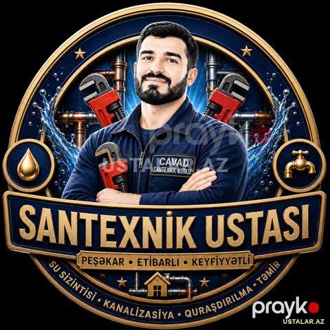 Santexnik ustası usta xidməti 7/24 aktiv — Bakı
