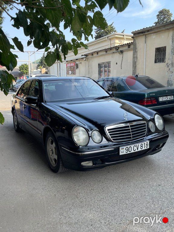 Mercedes E 320, 3.2 L, 2001 il, 320 000 km — Avtomobillər, Bakı (3)