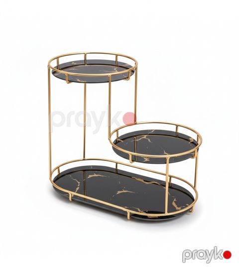 Orqanayzer NS17, metal, qara/qızılı, 32x38x21 sm — Bakı
