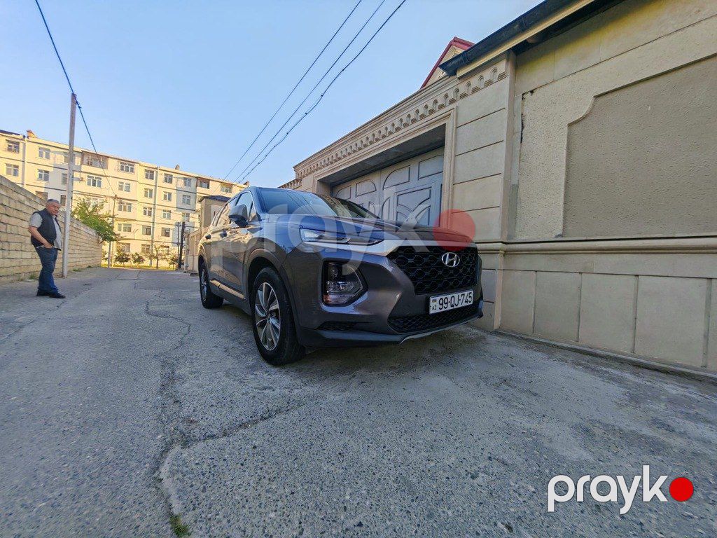 Hyundai Santa Fe, 2.0 L, 2018 il, 262 000 km — Avtomobillər, Bakı (3)