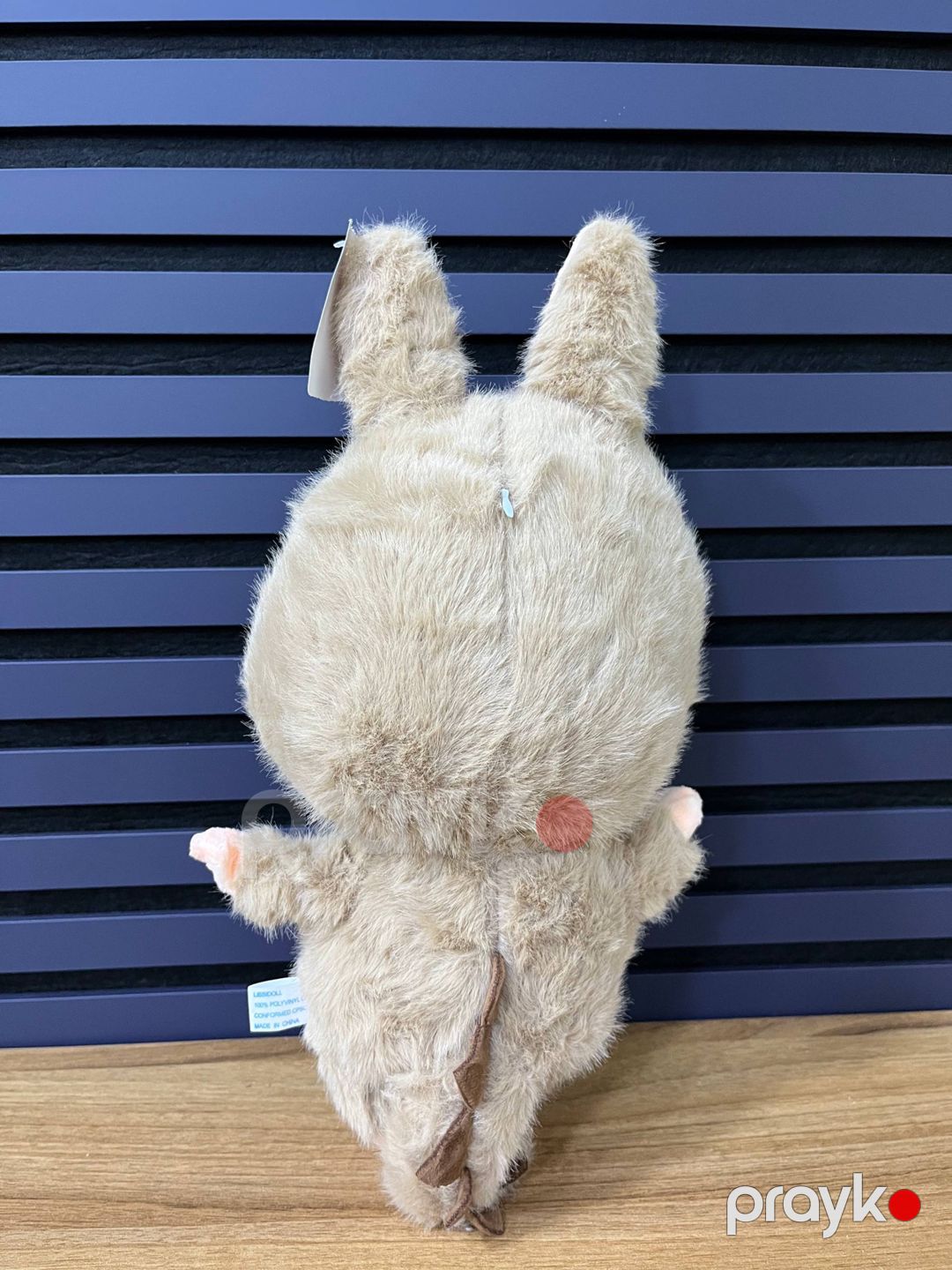 Yumşaq oyuncaq Labubu, peluş, bej, 40 sm — Yumşaq oyuncaqlar, Bakı (3)