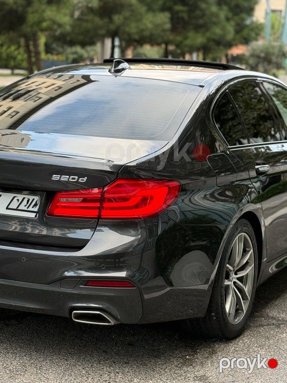 BMW 525, 2.0 L, 2017 il, 155 000 km — Avtomobillər, Bakı (3)