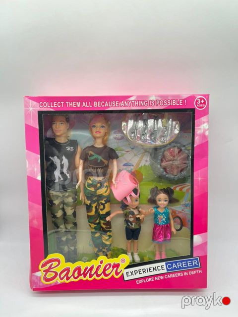 Kukla dəsti Experience Career, plastik, 30 sm, 3+ yaş — Bakı