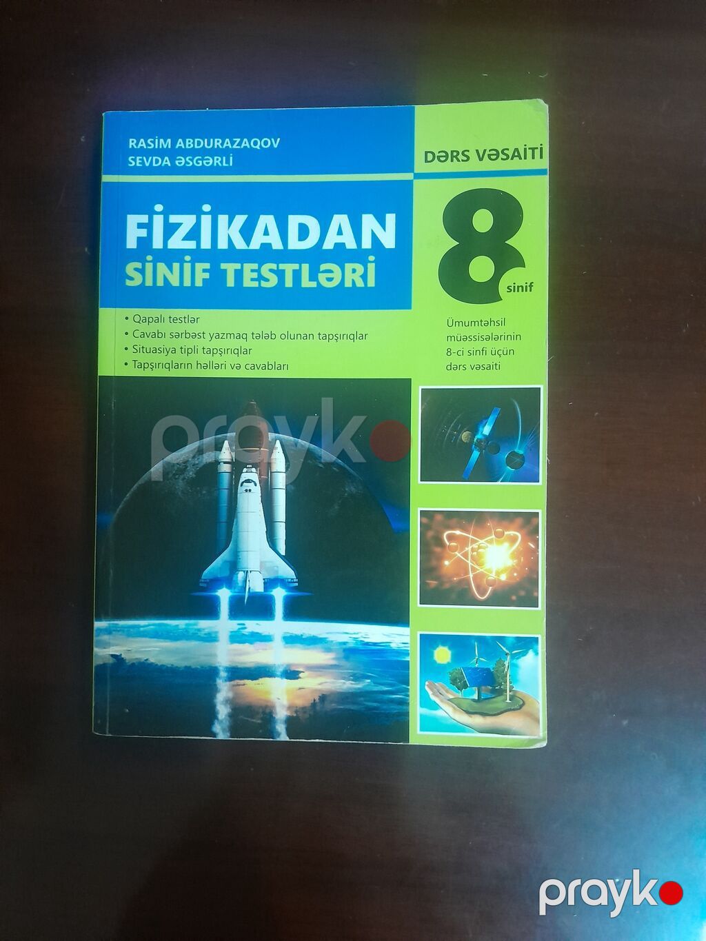 Azərbaycan dili,Riyaziyyat,İngilis dili,Fizika fənləri üçün əla test — Kitablar, Bakı (2)