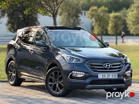 Hyundai Santa Fe, 2.0 L, 2017 il, 115 000 km — Bakı