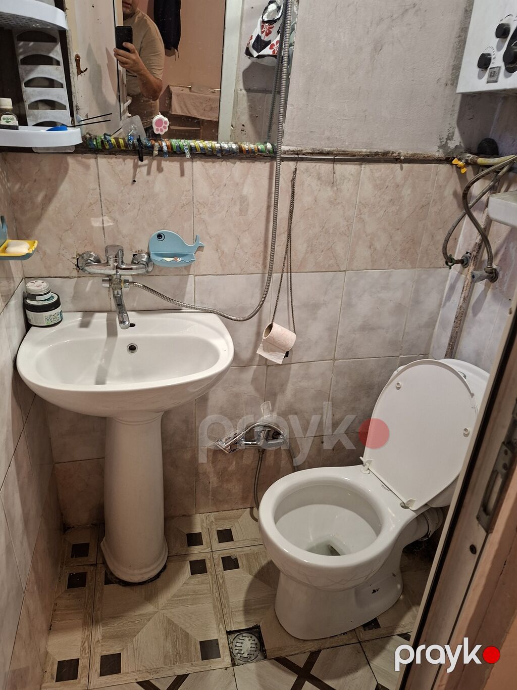 Kirayə mənzil – mətbəx və sanitar qovşağı ilə - Açıq mətbəx: üst-alt — Mənzil, Bakı (2)