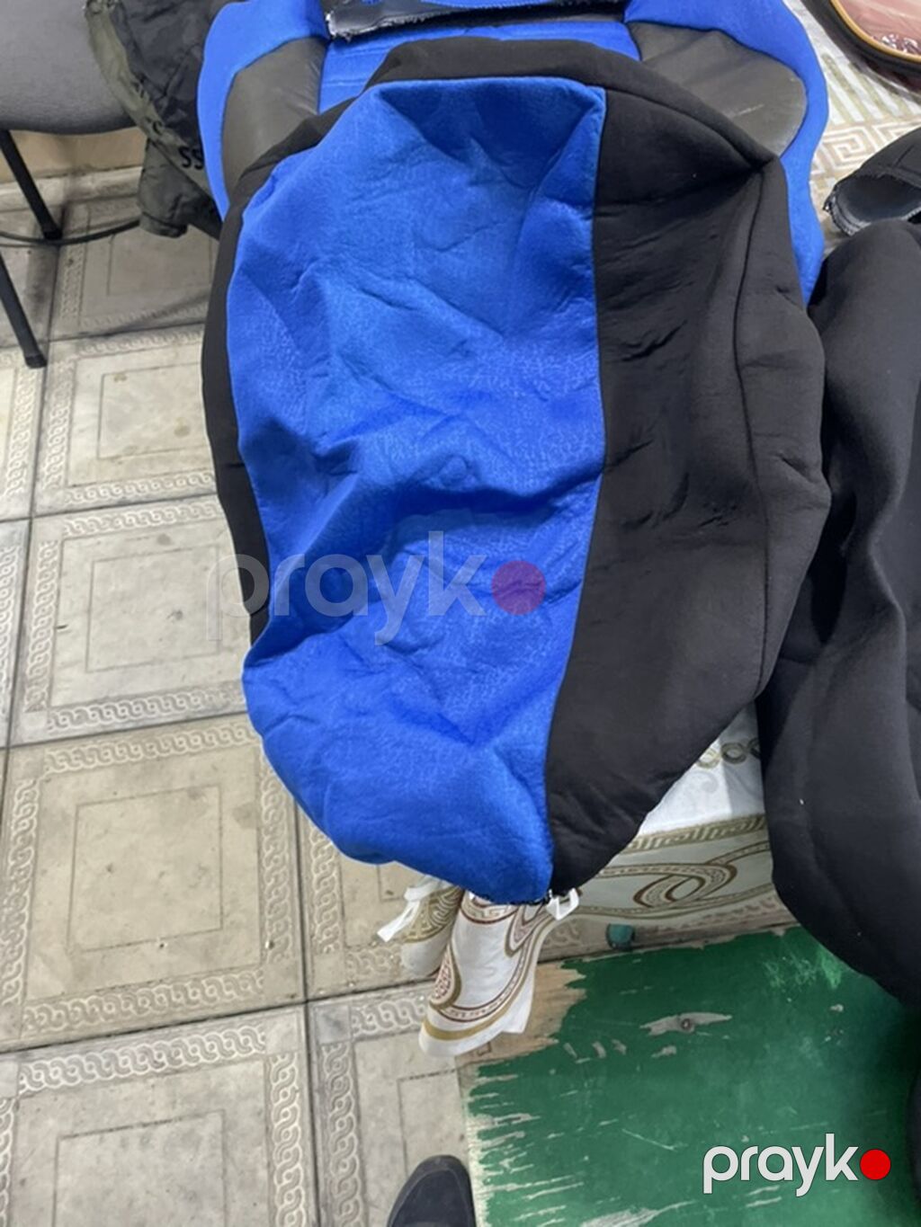 Məhsul: Avtomobil oturacaq üzlükləri dəsti Təsvir: - Rəng: mavi-qara — Salon çəkiləri, Bakı (5)