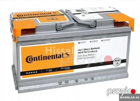 Continental start-stop akkumulyator — Bakı