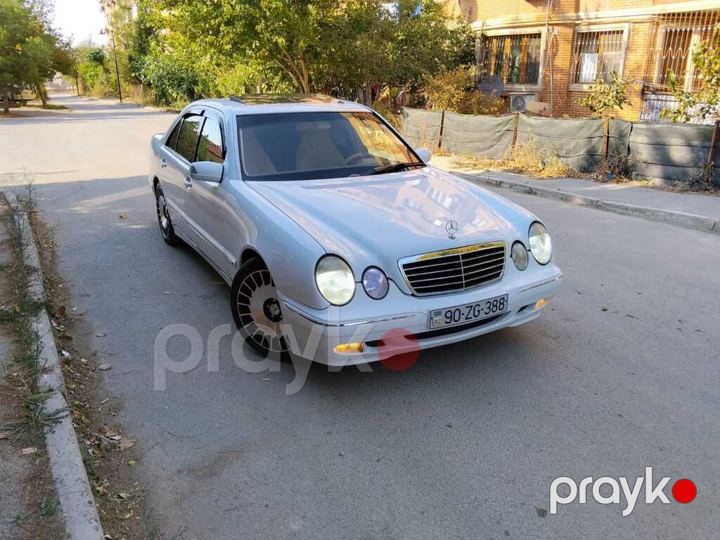 Mercedes E 240, 2.4 L, 2000 il, 247 000 km — Avtomobillər, Bakı (7)