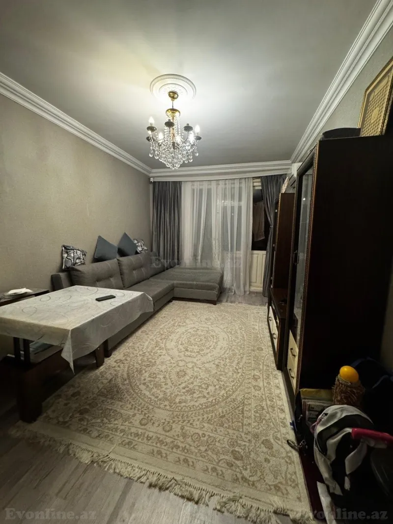 Satılır 2 otaqlı Mənzil Köhnə tikili 55 m² Bakı, Nəsimi r., Memar Əcəmi m — Bakı