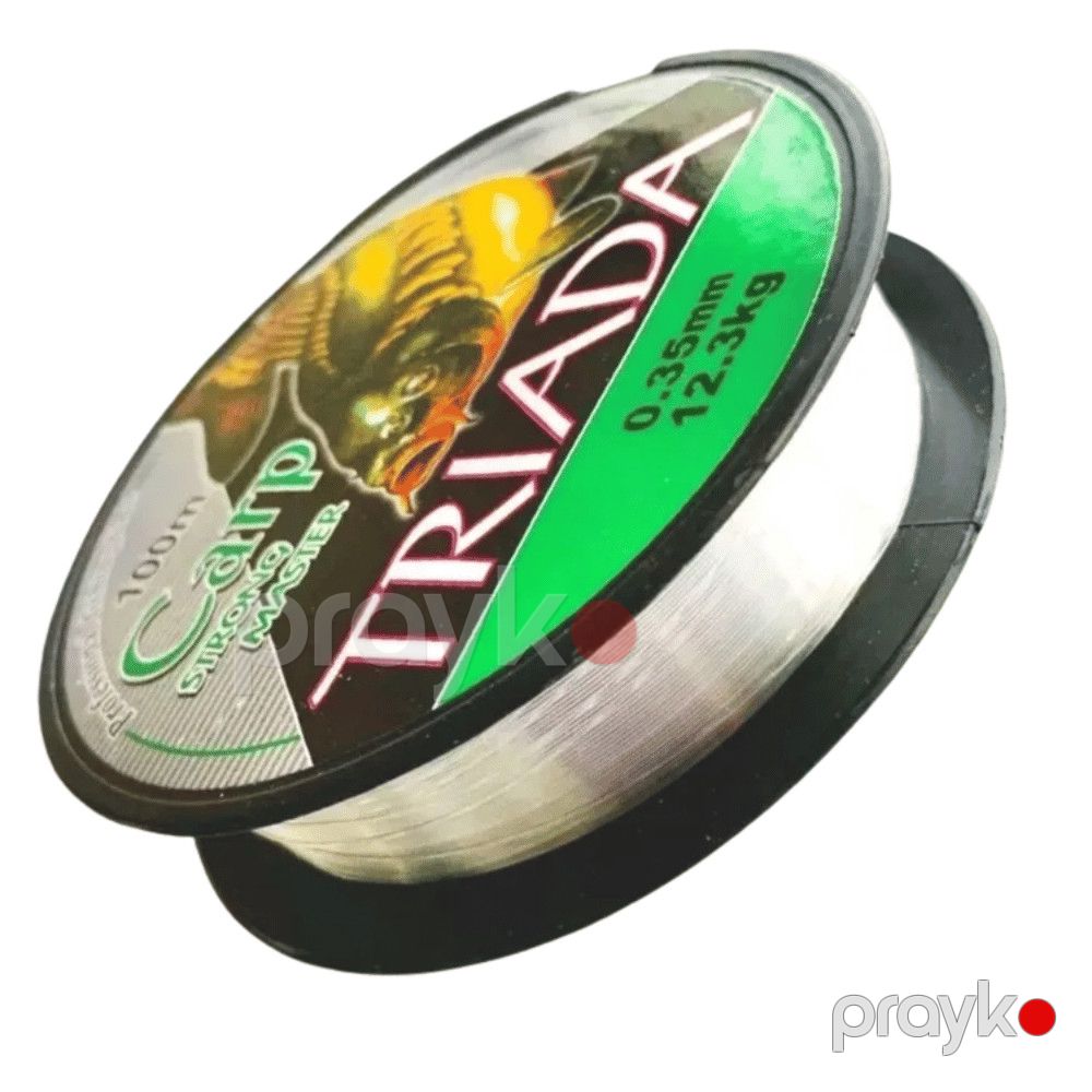 Tək lifli tilov ipi Triada Carp Strong Master 0.35 mm, 100 m, 12.3 kq — Mallar, Bakı (2)