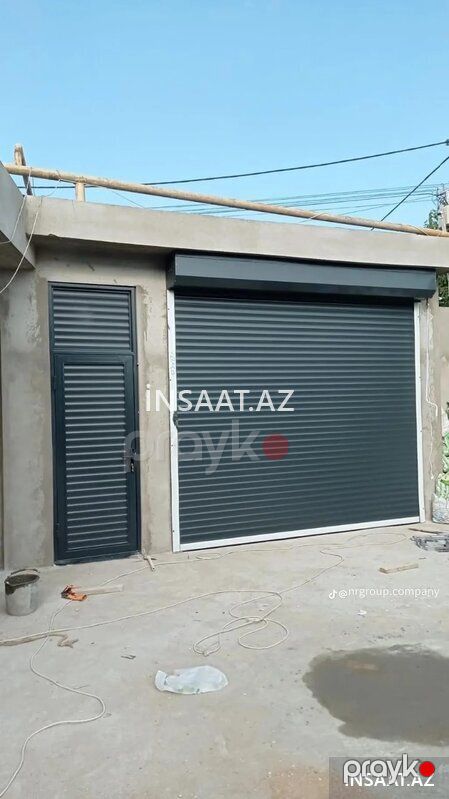 Avtomatik jalüz qapıların təmiri — Pəncərələr, qapılar, balkonlar, Bakı (5)