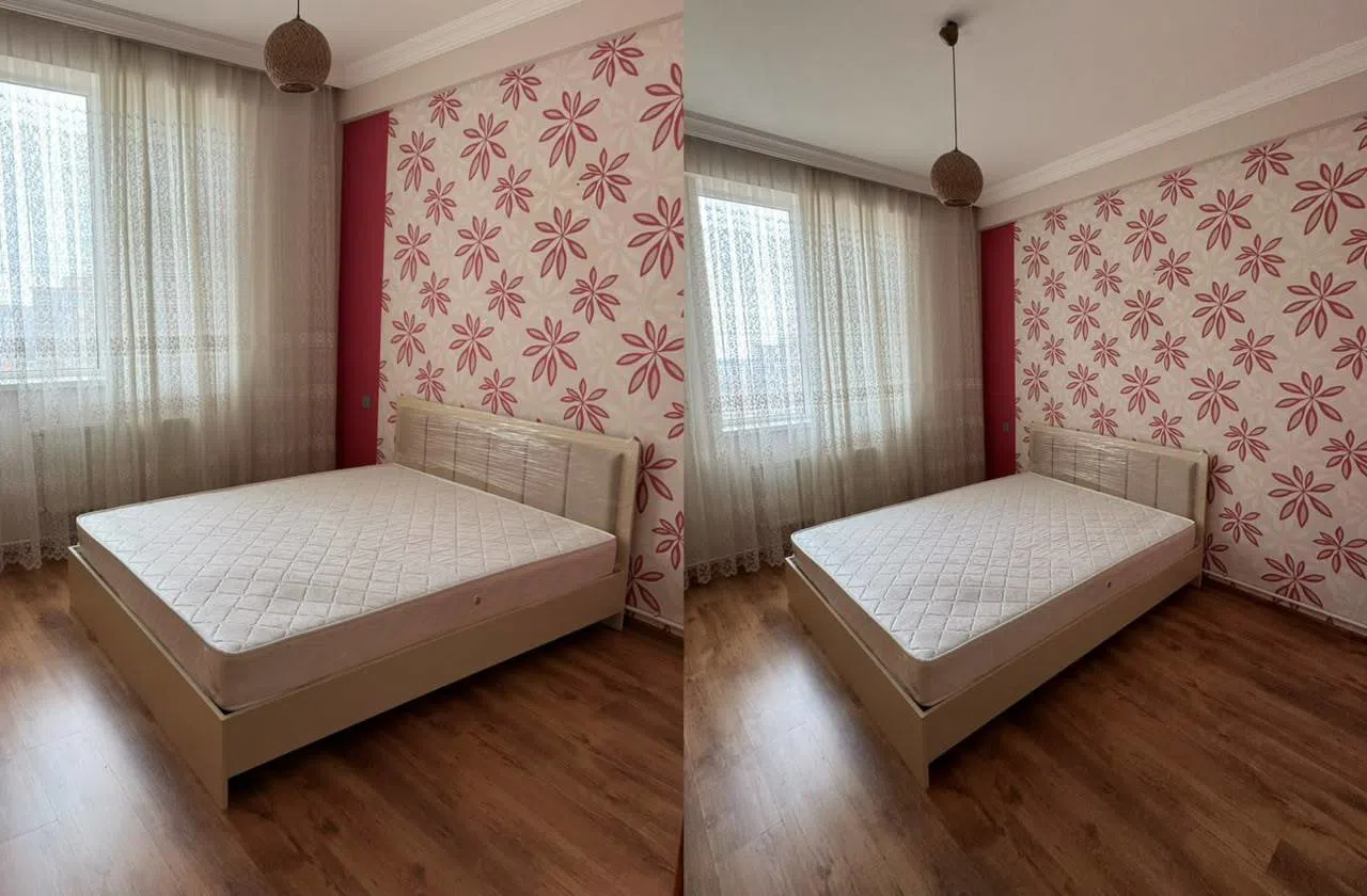 Taxta çarpayı, Bej rəng — Bakı
