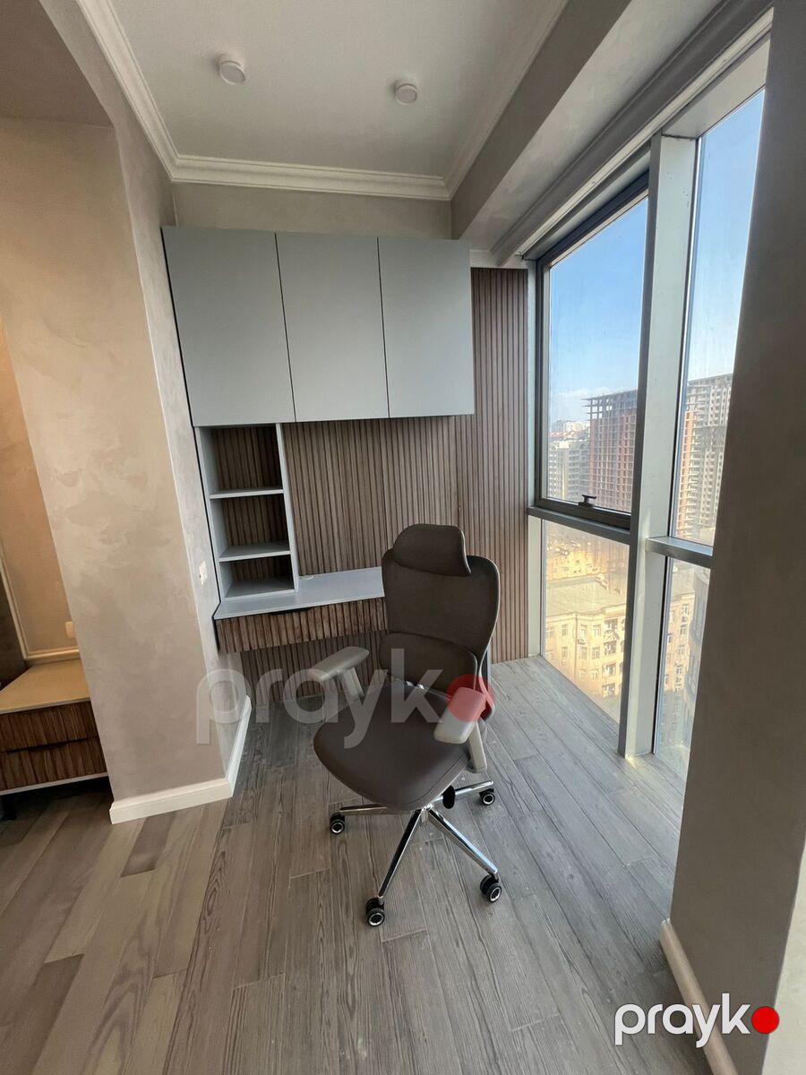 İcarəyə verilir 3 otaqlı yeni tikili 125 m² — Mənzil, Bakı (10)