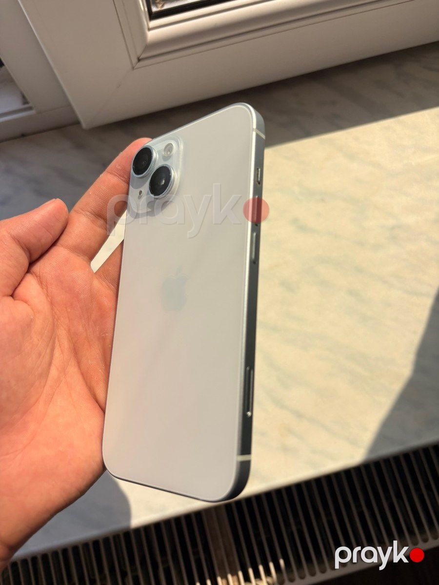Apple iPhone 15 Blue 128GB/6GB — Smartfonlar, Şirvan (3)