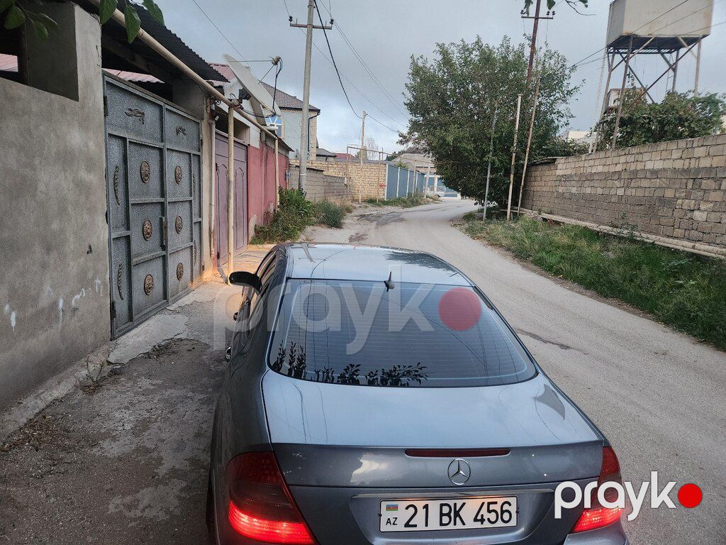 Mercedes E 320, 3.2 L, 2002 il, 293 600 km — Avtomobillər, Bakı (2)