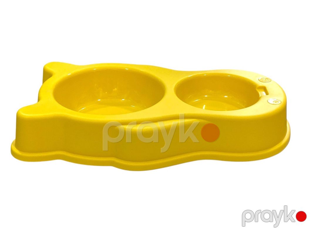 İtlər və pişiklər üçün ikili yem qabı K-522-8-14, metal/plastik, məhsul çeşiddə — Mallar, Bakı (3)