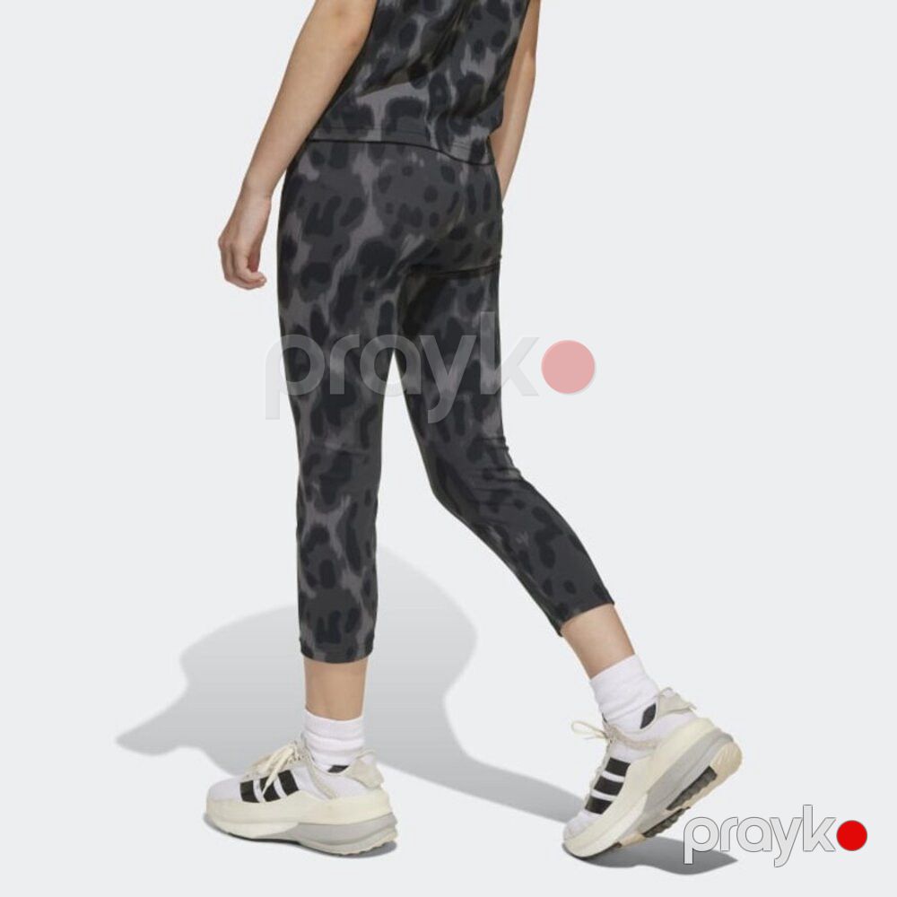 Qızlar üçün leqqins Adidas JG FI AOP 7/8LE JJ4796, Boz, Pambıq, ölçü 9-10 yaş — Mallar, Bakı (3)
