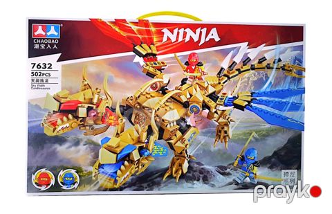 Konstruktor Ninja L2255887632, 3+ yaş, 502 hissə — Bakı