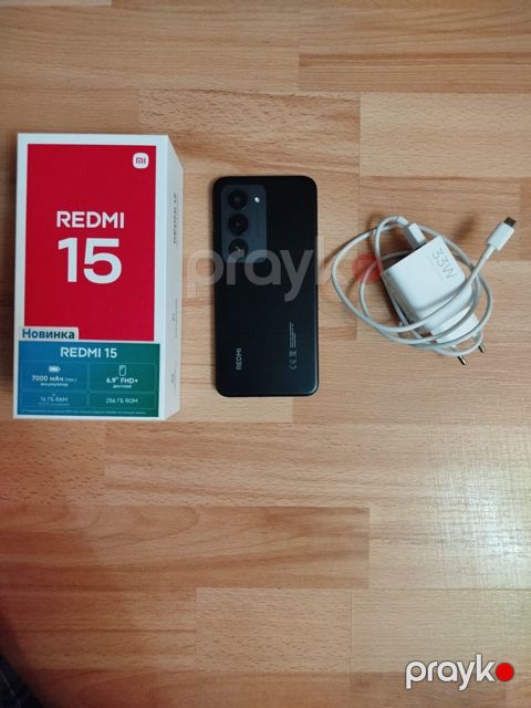 Xiaomi Redmi 15 Midnight Black 256GB/16GB — Bakı