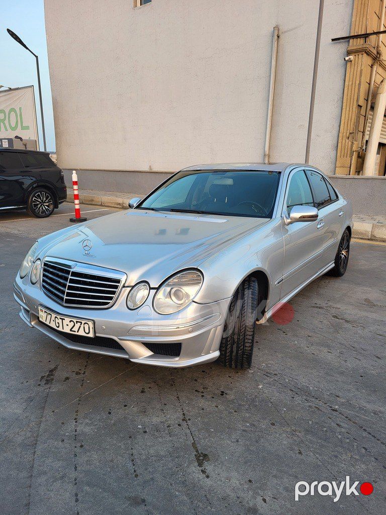 Mercedes E 270, 2.7 L, 2002 il, 524 000 km — Avtomobillər, Bakı (2)