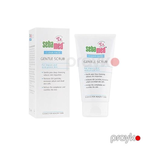 Üz üçün skrab Sebamed Clear Face Gentle Scrub 150 ml — Bakı