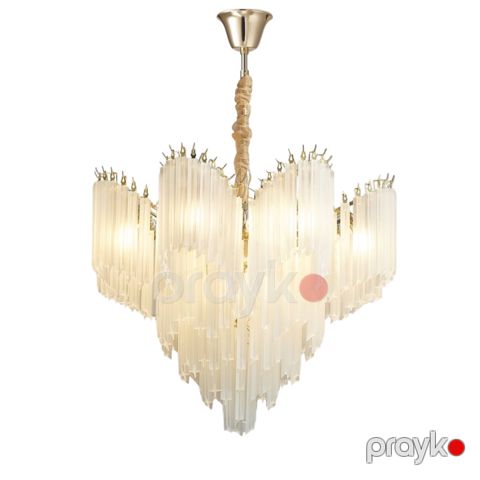 Asma çılçıraq Coral 6058 D800, metal/şüşə — Bakı