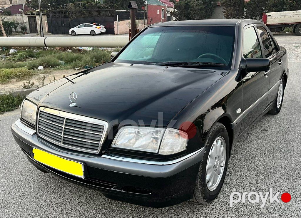 Mercedes C 220, 2.2 L, 1999 il, 283 000 km — Avtomobillər, Bakı (7)