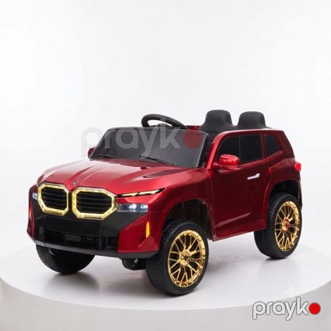 Uşaq elektrik avtomobili BMW XM, Red — Bakı
