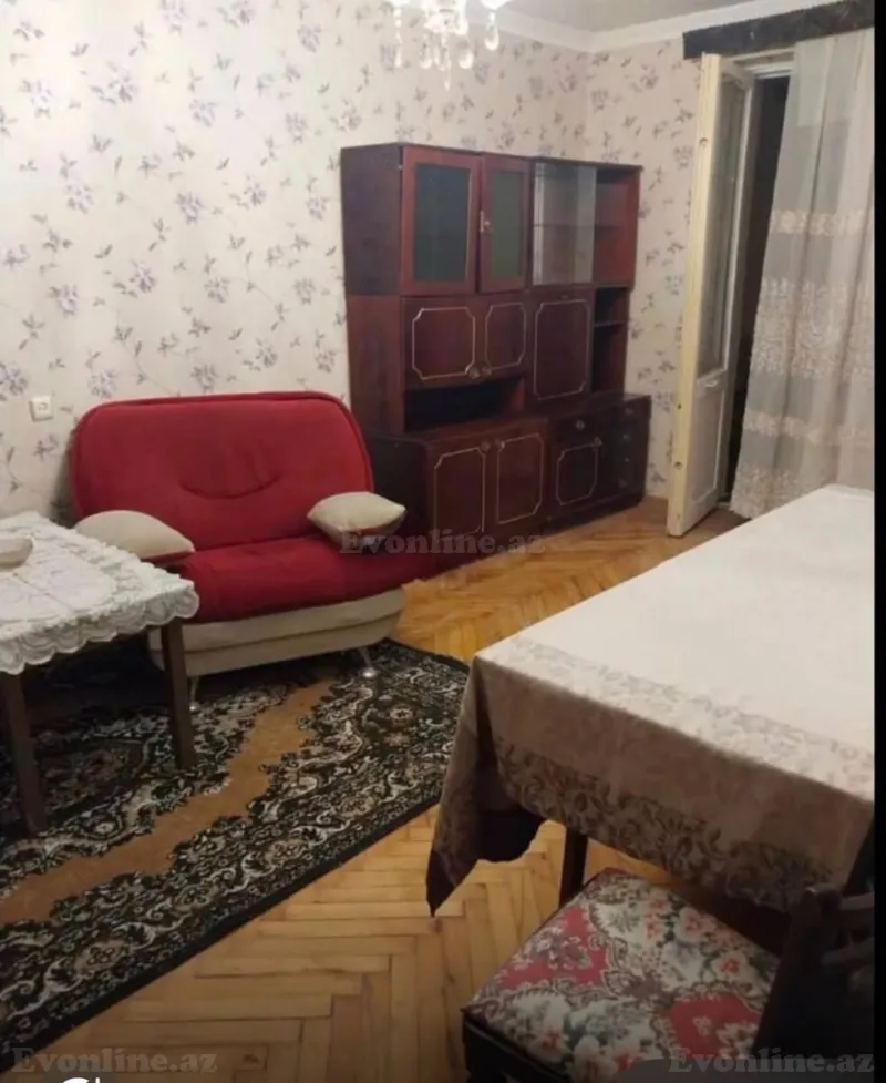 Kirayə verilir 2 otaqlı Mənzil Köhnə tikili 60 m² Bakı, Yasamal r., İnşaatçılar m — Mənzil, Bakı (2)