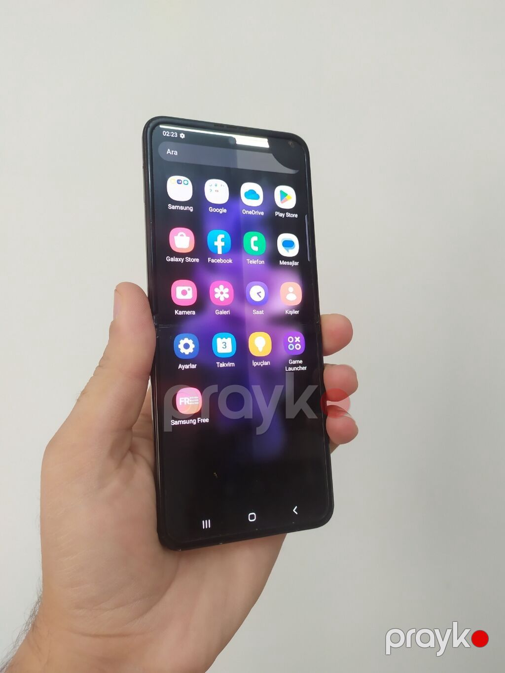Samsung Galaxy Z Flip 3, 256 GB, rəng - Qara, Barmaq izi — Samsung, Bakı (3)