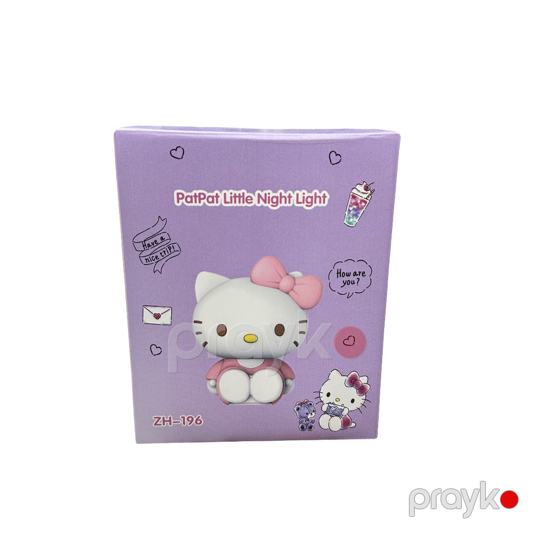 Uşaq lampası Hello Kitty, silikon, rəngbərəng — Mallar, Bakı (2)