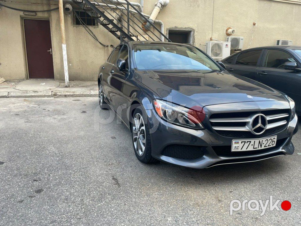 Mercedes C 300 4MATIC, 2.0 L, 2016 il, 177 028 km — Avtomobillər, Bakı (3)