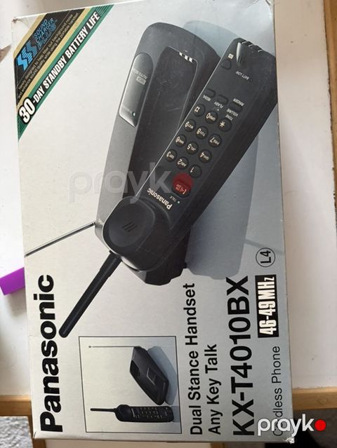 Panasonic KX-T4010BX simsiz ev telefonu Məşhur Panasonic radio — Bakı