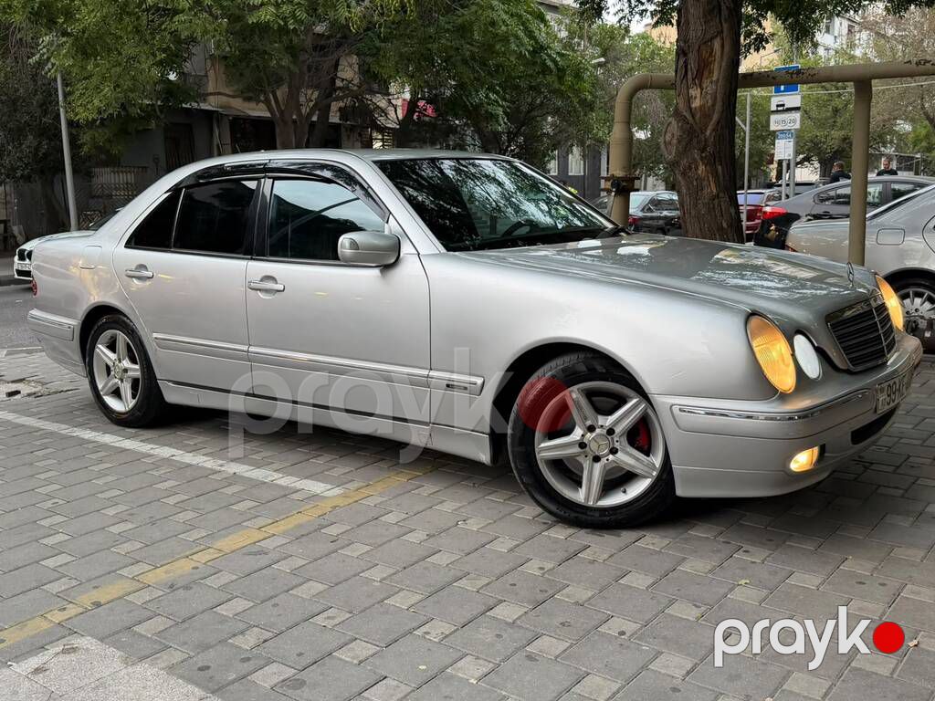 Mercedes E 270, 2.7 L, 2000 il, 570 000 km — Avtomobillər, Bakı (12)