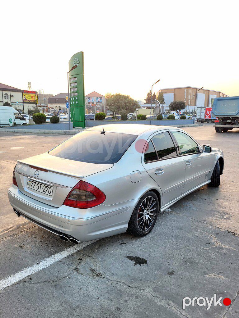 Mercedes E 270, 2.7 L, 2002 il, 524 000 km — Avtomobillər, Bakı (6)