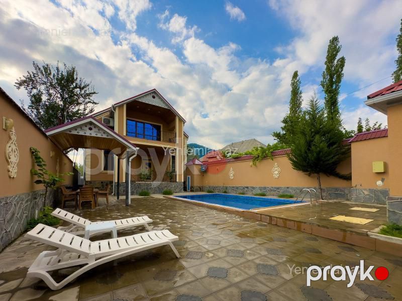 Günlük 6 otaqlı Həyət evi / Villa, 255 m², Qəbələ — Ev, villa, Qəbələ (4)
