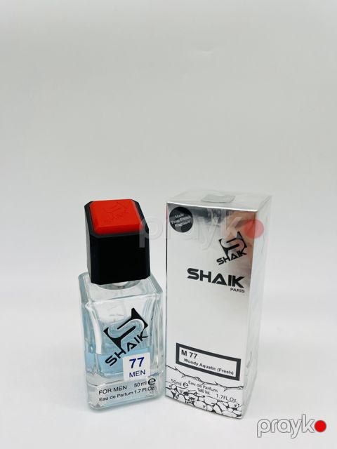 Shaik M 77 Woody Aquatic Fresh kişilər üçün ətir suyu 50 ml — Bakı