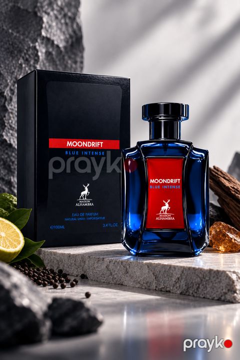 Alhambra Moondrift Blue Intense kişilər üçün ətir suyu, 100 ml — Bakı