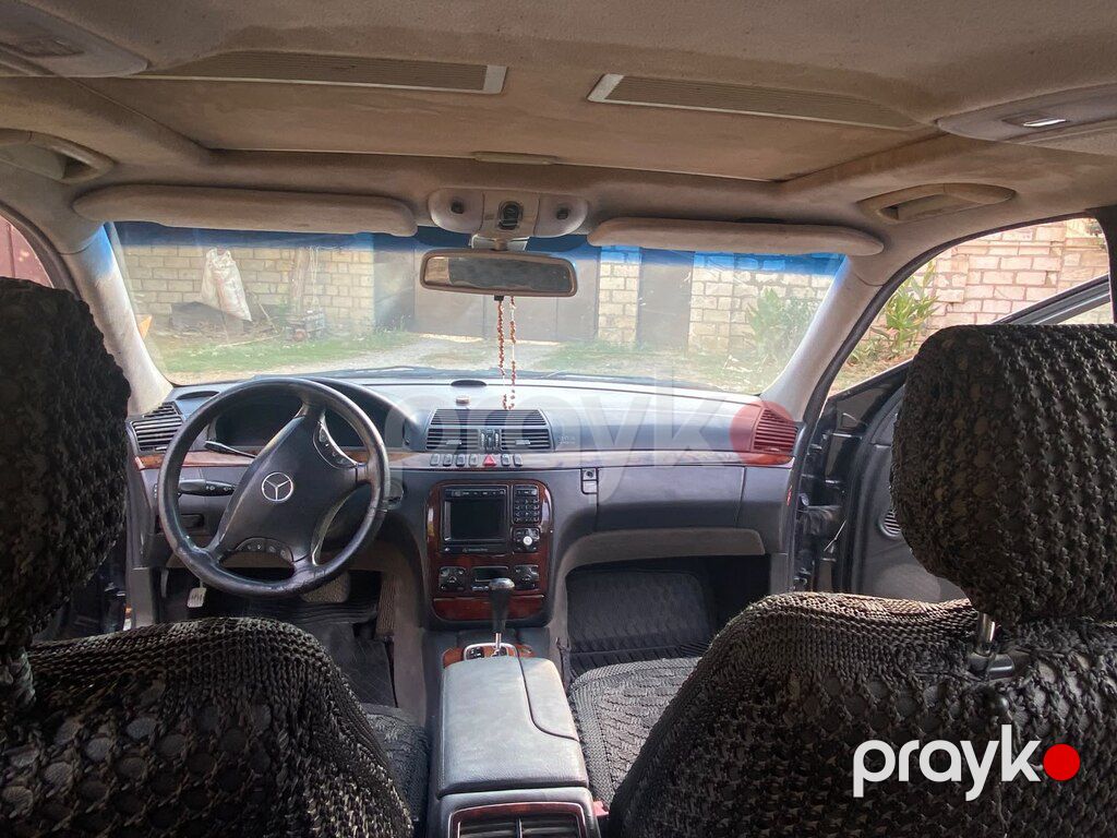 Mercedes S 320, 3.2 L, 2001 il, 545 781 km — Avtomobillər, Ağcabədi (2)