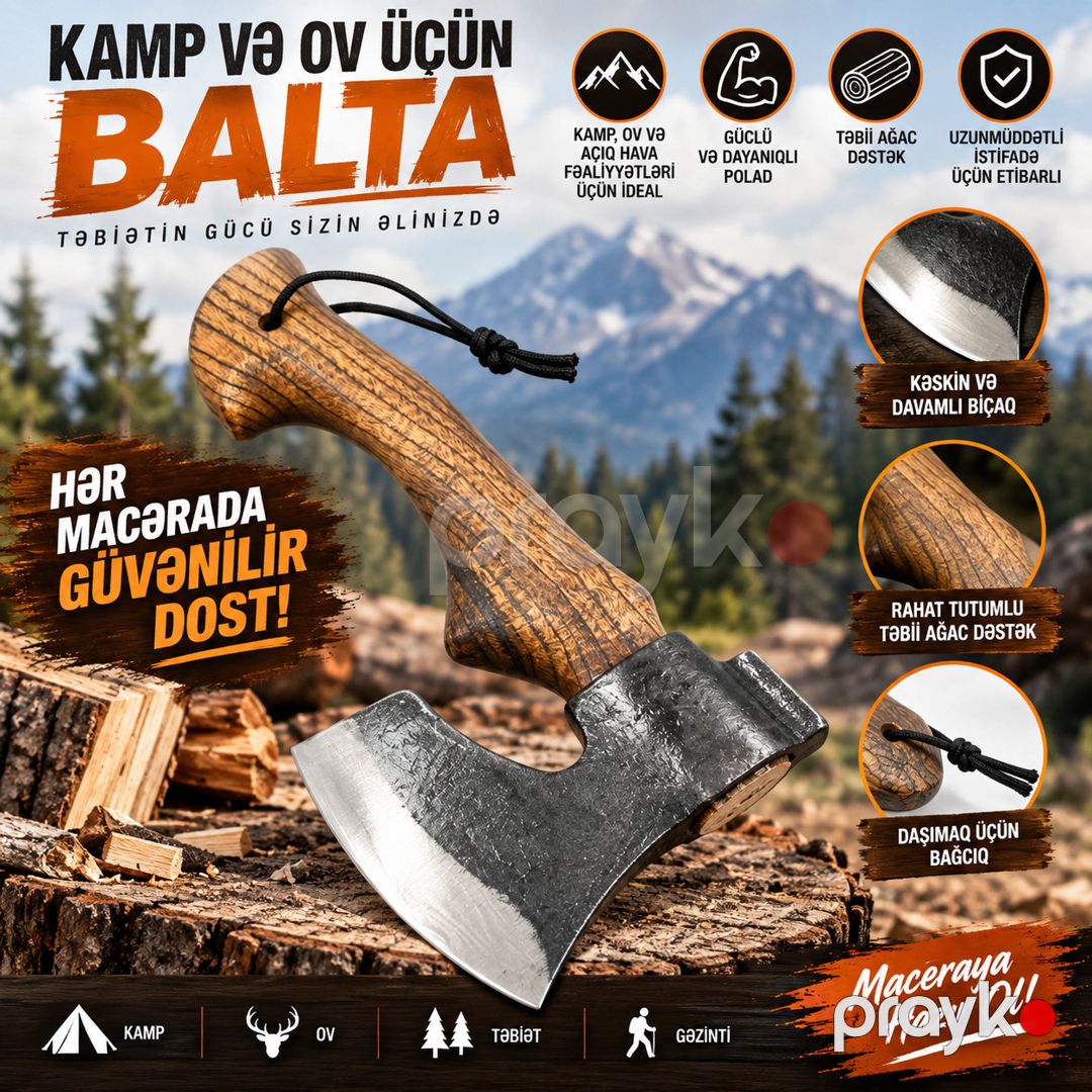 Balta Paslanmayan polad, taxta, 36 sm, Bərkidilmiş polad — Mallar, Bakı (2)