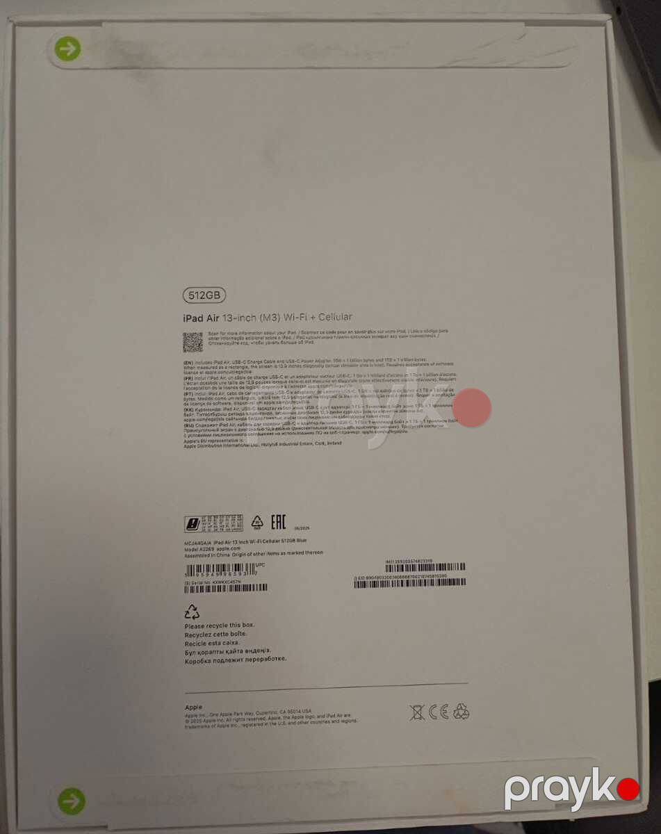 Apple iPad Air 13-inch M3 Wi-Fi + Cellular 512GB — Planshetlər, Bakı (2)