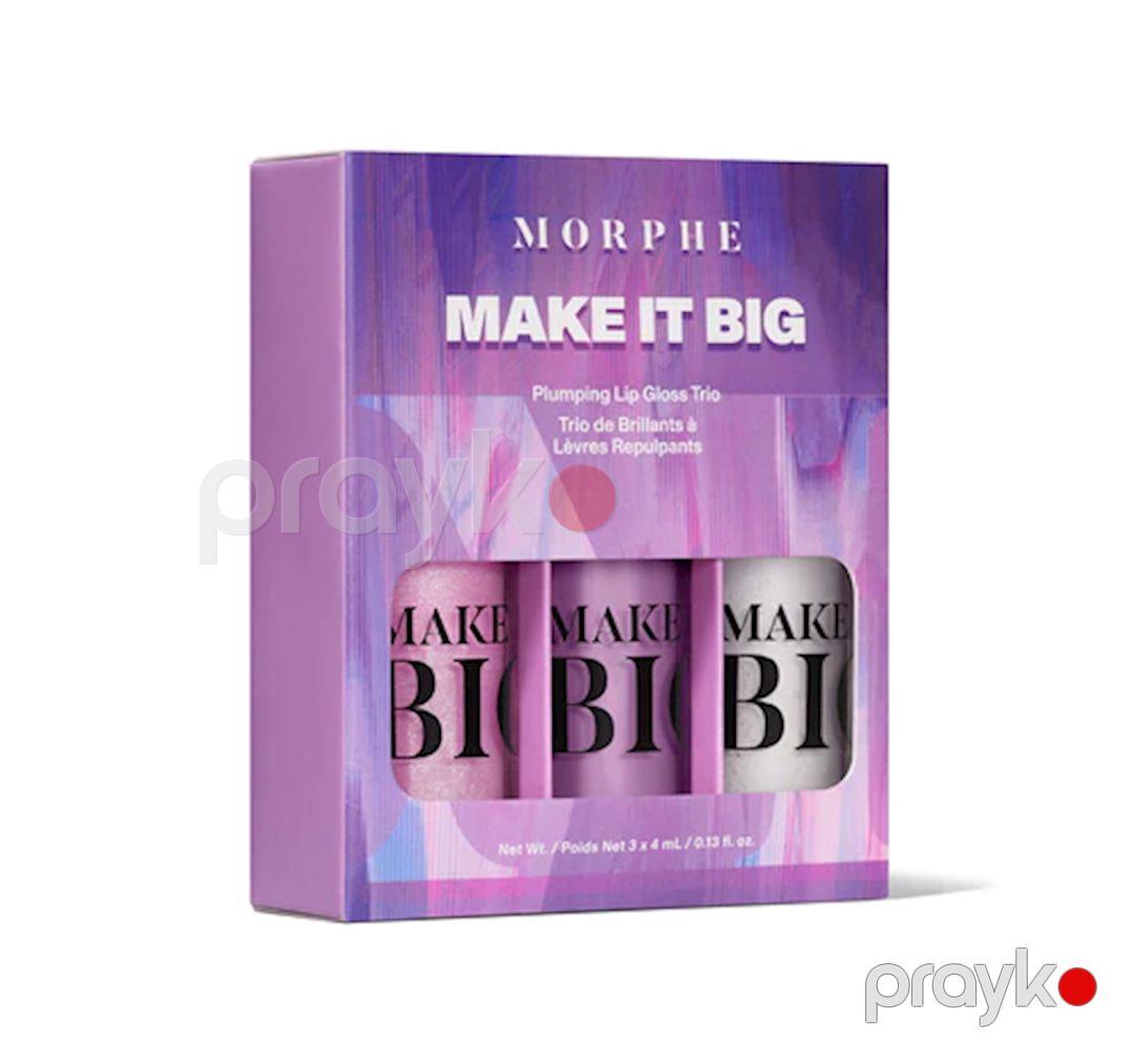 Dodaq parıldadıcısı dəsti Morphe Make İt Big, 4 ml — Mallar, Bakı (2)