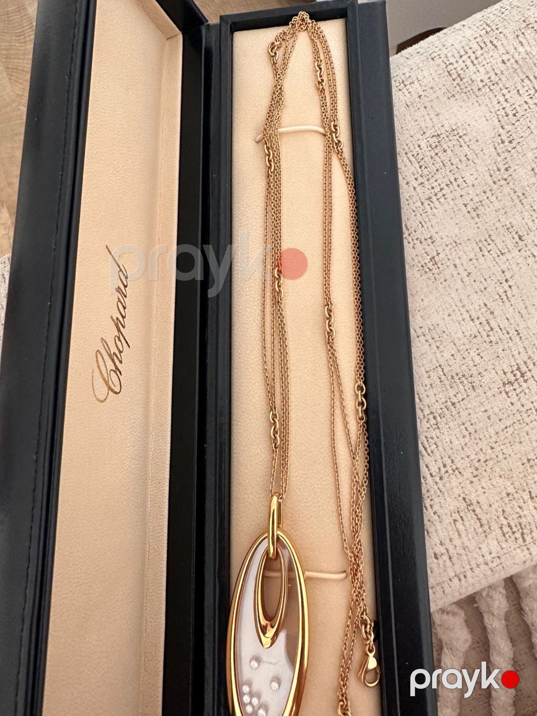 Qızıl boyunbağı Chopard — Şəxsi əşyalar, Bakı (3)