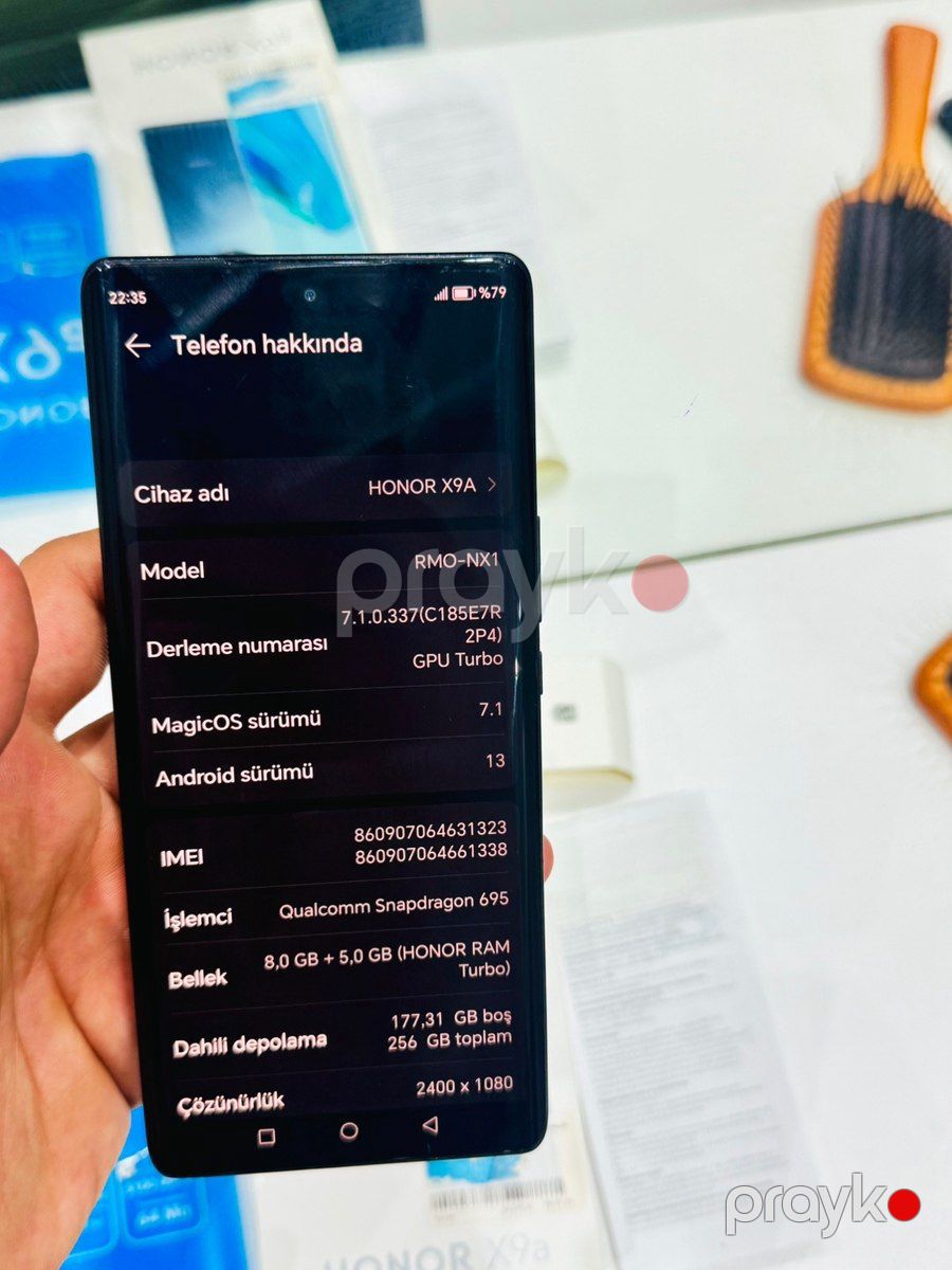 Honor X9a Midnight Black 256GB/8GB — Smartfonlar, Bakı (4)