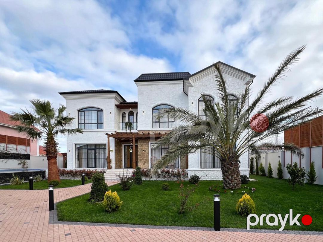 Satılır 6 otaqlı həyət evi/bağ evi 400 m² — Ev, villa, Bakı (11)