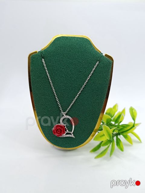 Boyunbağı ürək gül 1210 — Bakı