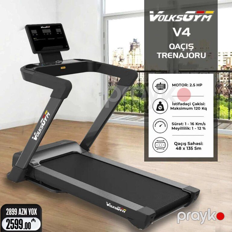 Qaçış aparatı "Volksgym V5" — İdman, hobi, istirahət, Bakı (6)