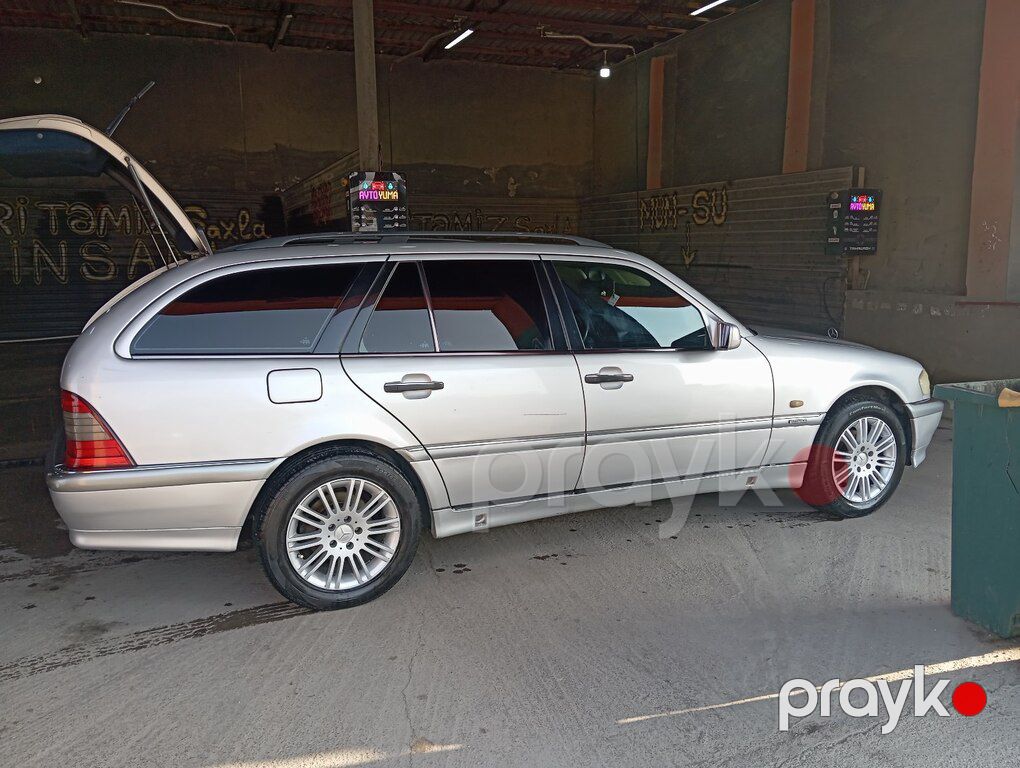 Mercedes C 180, 1.8 L, 1997 il, 555 000 km — Avtomobillər, Bərdə (8)